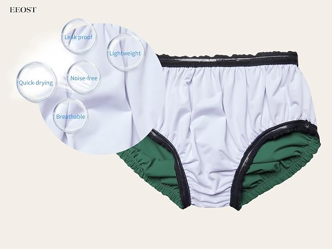 Adult Reusable Swim Diapers Special Needs Swimwear for Incontinence | Adult reusable swim diaper with waterproof leakproof cover for incontinence and pool use