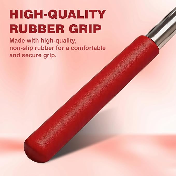 Golf Ball Retriever Telescopic for Water, 9/12/15/20Ft GolfBall Grabber Tool, Golf Accessories Gifts for Men, Women & Golfers, Golf Balls Picker with Stainless Steel Shaft & Rubber Grip
