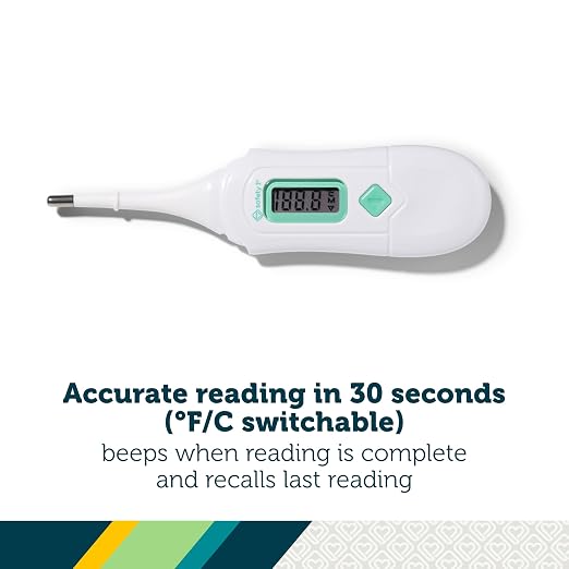 Safety 1st 3-in-1 Thermometer | Nursery | Analog | Pack of 2