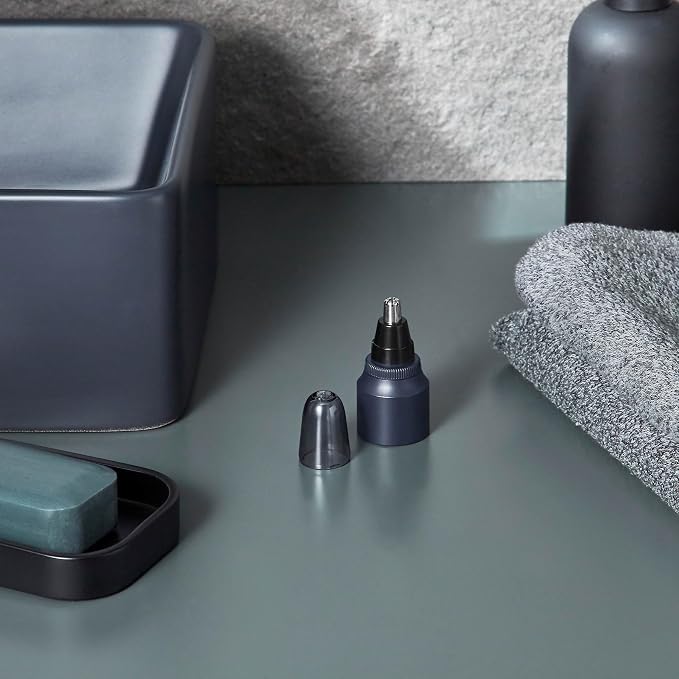 Panasonic MultiShape Rechargeable NiMH Battery Base - ER-CBN1 + Nose & Ear Hair Trimmer Attachment Head - ER-CNT1-A