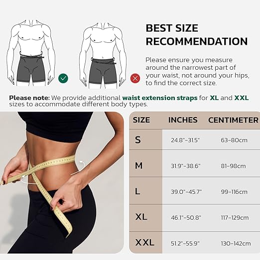 aoFIT Back Brace for Men Lower Back Pain Women Relief with 360-Degree Biochemical Hug Support without Suspenders Back Support Belt Soft Breathable Fabric Lumbar Support for Herniated Disc Sciatica L