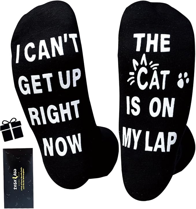 ZXGXLAW Birthday Gifts for Cat Dog Dad Cat Dog Mom,Funny Socks for Men Women Christmas Ideas,Crazy Gifts for Animal Lovers