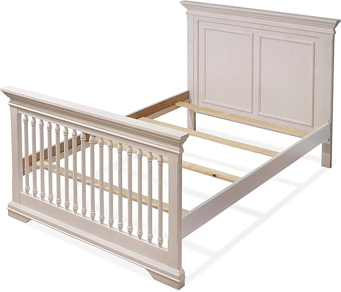 Sorelle Furniture Toddler Rails and Full-Size Bed Adult Rails, Sorelle Wood Bed Rail & Crib Conversion Kit, Converts Sorelle Furniture Crib to Toddler Bed and Full-Size Bed, # 215 - Brushed Ivory