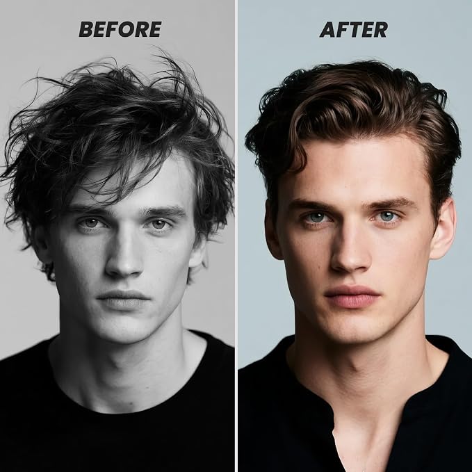 Hair Brush for Men and Women, Pain-Free Speed Dry Detangling Brush | Vented Brush Design for Fast Airflow, Anti-static Bristles Reduce Breakage, Works on Wet or Dry, Straight or Curly Hair