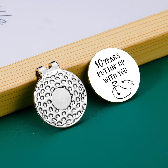 Magnetic Golf Ball Marker Hat Clip