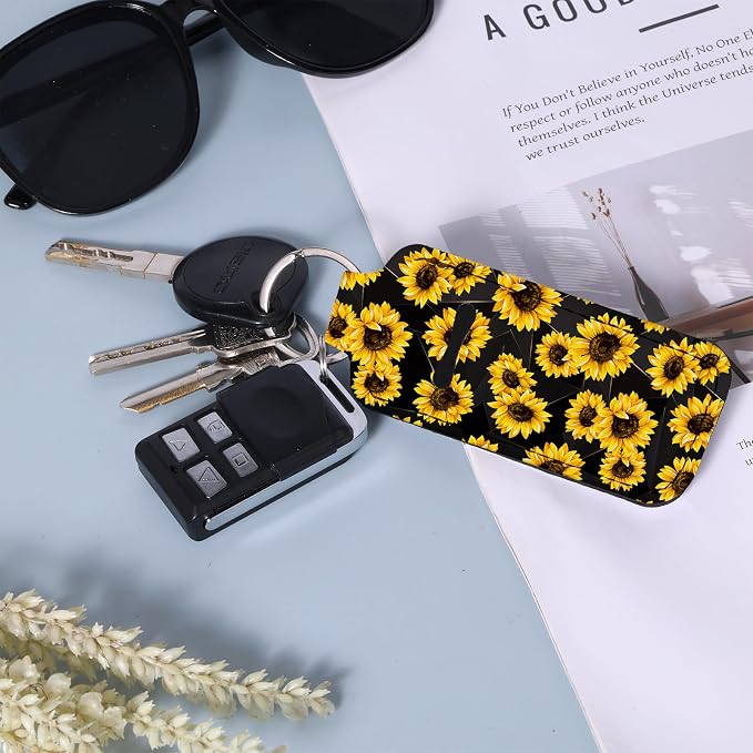 Cute Chapstick Holder Keychain,Lipstick Neoprene Clip-on Lip Balm Holder for Woman
