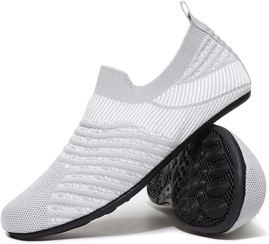 Adult Indoor House Slippers Socks Lightweight Non Slip Grip House Home Shoes for Women Men