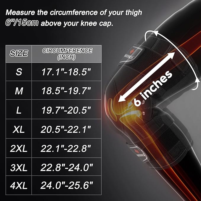 NEENCA Professional Knee Brace, Adjustable Hinged, with Removable Side Stabilizers, Strong Stability for Joint Pain Relief, Arthritis, Meniscus Tear, ACL, PCL, Runner, Sports