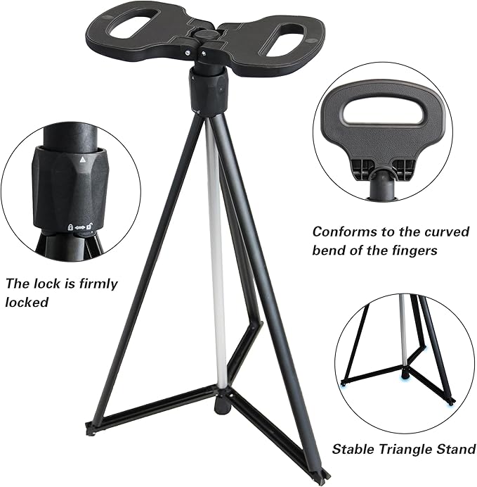 ALEVMOOM Folding Walking Cane with seat for Men & Women,2-in-1 Adjustable Portable Cane Chair,Walking Stick with Seat for Seniors & Adults,Crutches Stool with Carry Bag for Hiking Traveling