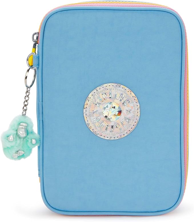 Kipling Women's 100 Pens Printed Case, Organize Accessories, Art Supplies, Makeup, Travel Organizer