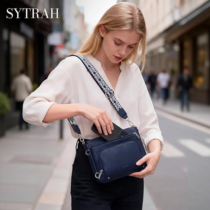 Anti-Theft Crossbody Purse for Women Travel Shoulder Bag