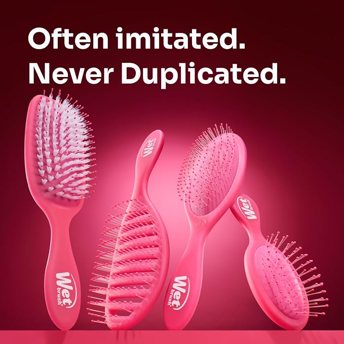 Wet Brush Shine Enhancer Hair Brush, Elemental Blue, Ultra-Soft IntelliFlex Bristles, Natural Boar Bristles for All Hair Types, For Women and Men, Wet and Dry, All Ages