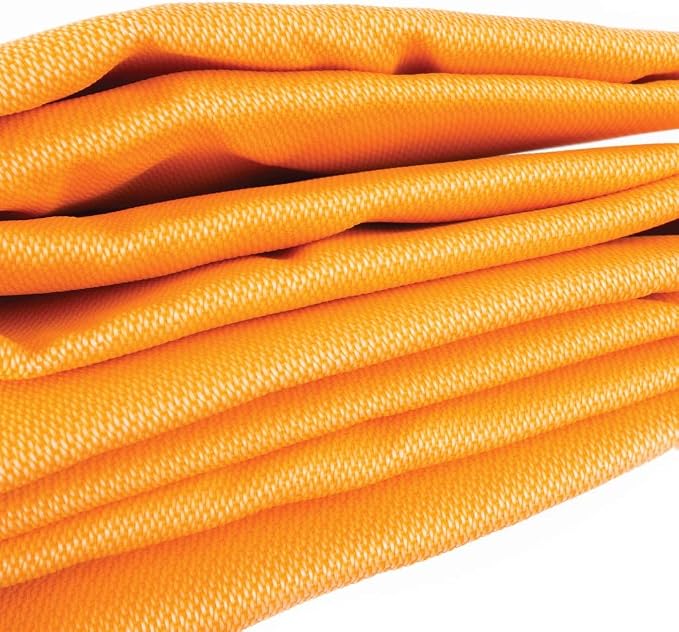 Parcil Safety SB-100 Silicone Coated Emergency Fire Blanket (40 in. x 40 in.) Emergency Kit Fire Extinguisher for Home & Kitchen, Woven Fiberglass Household Essentials, Chemical Free, No Mess