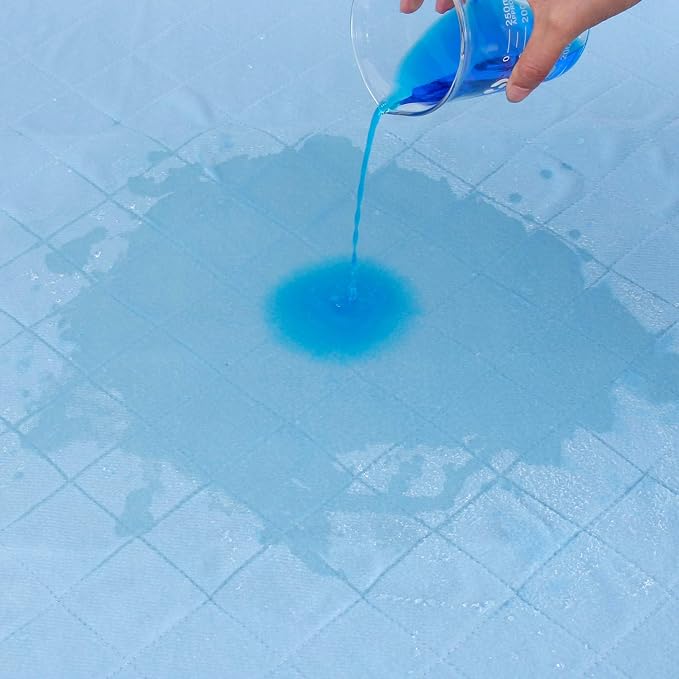 Bed Pads Washable Waterproof for Incontinence 2 Pack 34'' x 52'', Blue | Washable and Reusable Pee Pads, Underpad Sheet Protector for Adults, Elderly, Kids, Toddler and Pets