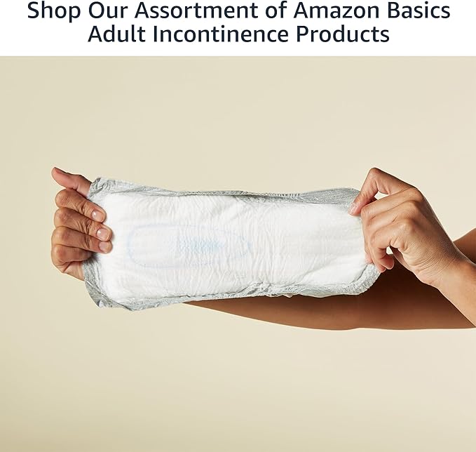 Amazon Basics Men's Incontinence Guards, Maximum Absorbency, 416 Count, (8 Packs of 52)
