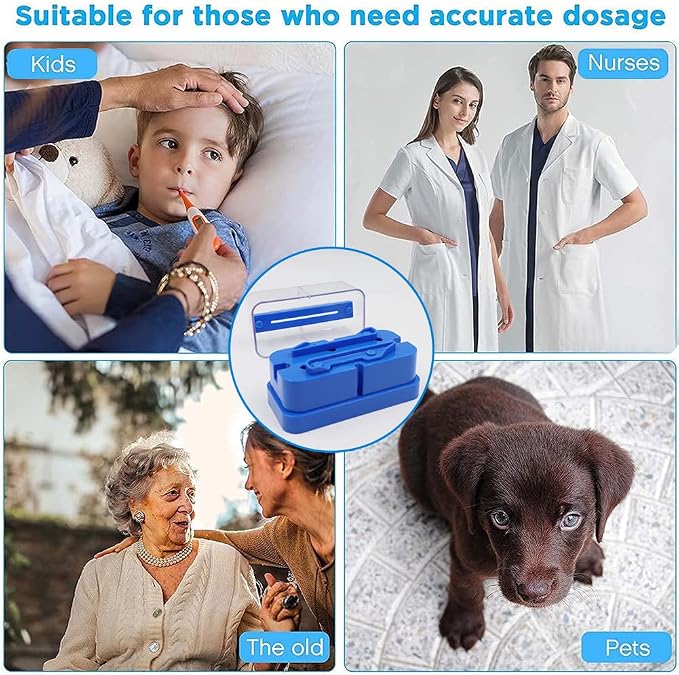 Pill Cutter Splitter for Small and Tiny Pills, Abnaok 1/2 Pill Splitter for Small Pills,Vitamins, Tablets in Half or Quarters, Accurate and Easy Cutting, Stainless Steel Blade