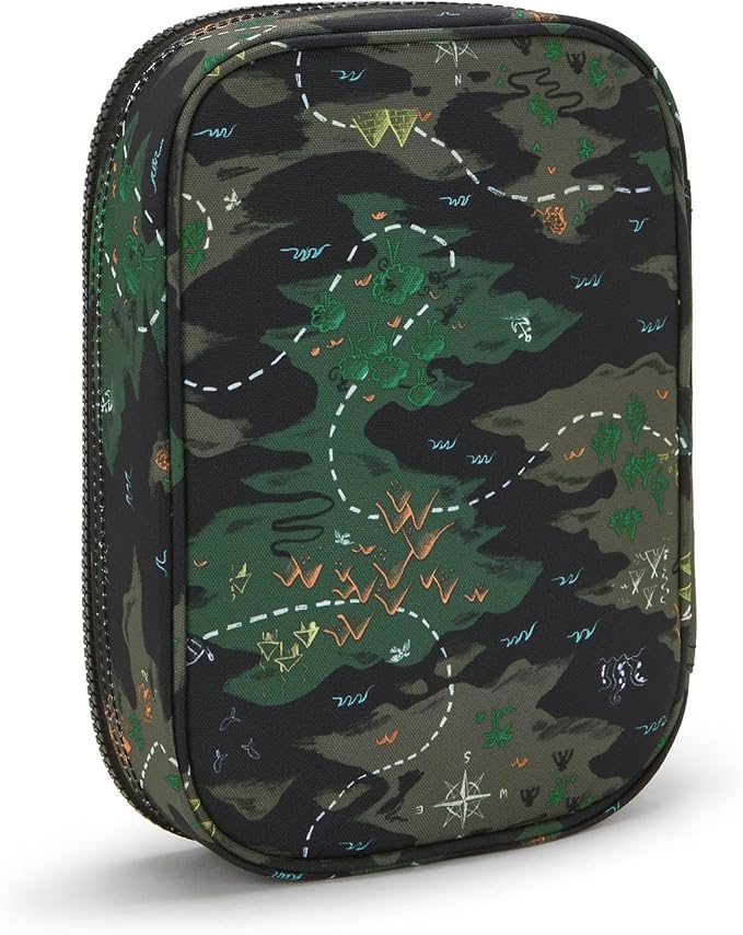 Kipling Women's 100 Pens Printed Case, Organize Accessories, Art Supplies, Makeup, Travel Organizer
