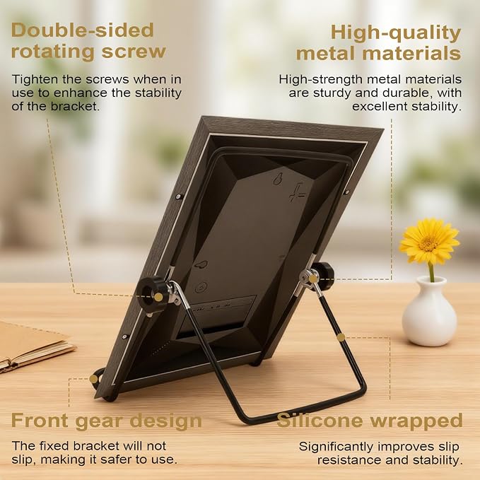 Stand Replacement Compatible with Frameo | Fits for 7-11" Photo,Adjustable,Non-Slip,FoldableFrame Stand Compatible with Frameo Digital