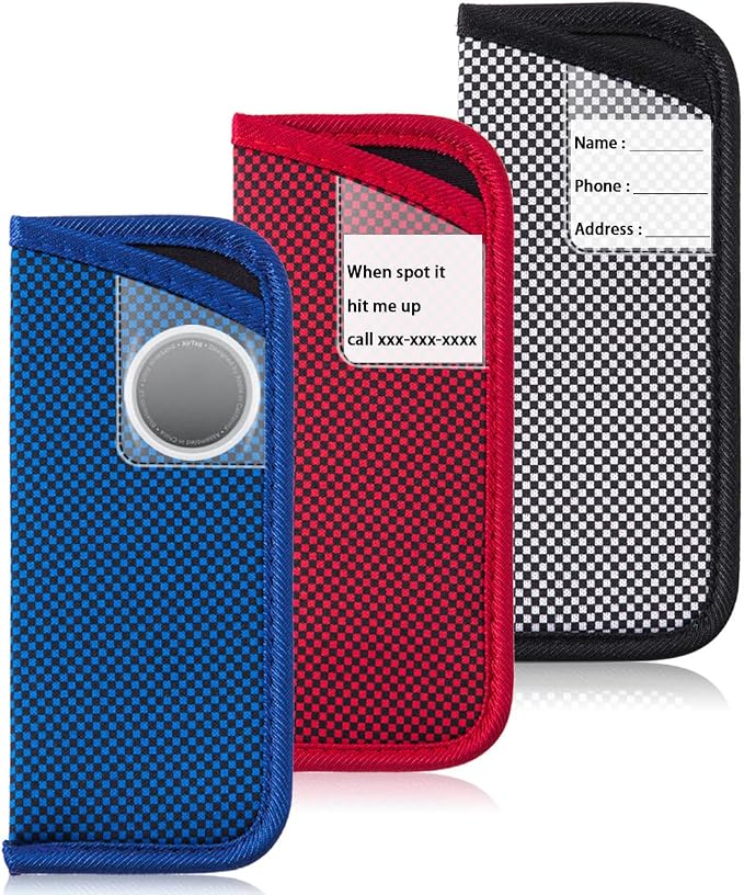 TRIUMPH VISION 3 Pack Reading Glasses Pouch Soft Case Eyeglass Sleeve Slim | Alternative to Bulky Case in bag, Lightweight Lined Padded Protect Optical lens Slip in, Cute Pattern Portable for Daily Use