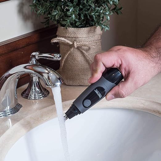 ToiletTree Products Water Resistant Nose and Ear Hair Trimmer with LED Light | Water-resistant grooming trimmer with LED light for nose and ear hair removal, precision detailing, and easy cleanup.