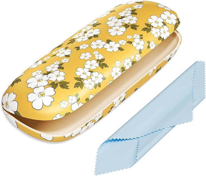 Eyeglasses Case, Hard Shell Protective Case for Glasses, Unisex for Women Men