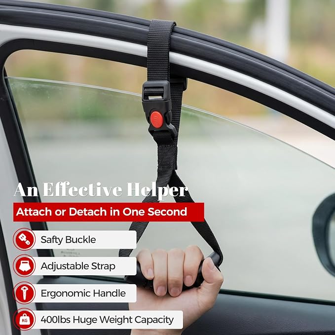 Car Door Handle for Elderly Mobility Car Handle Assist | Multifunction Automotive Grab Handles Car Cane for Seniors and Handicapped