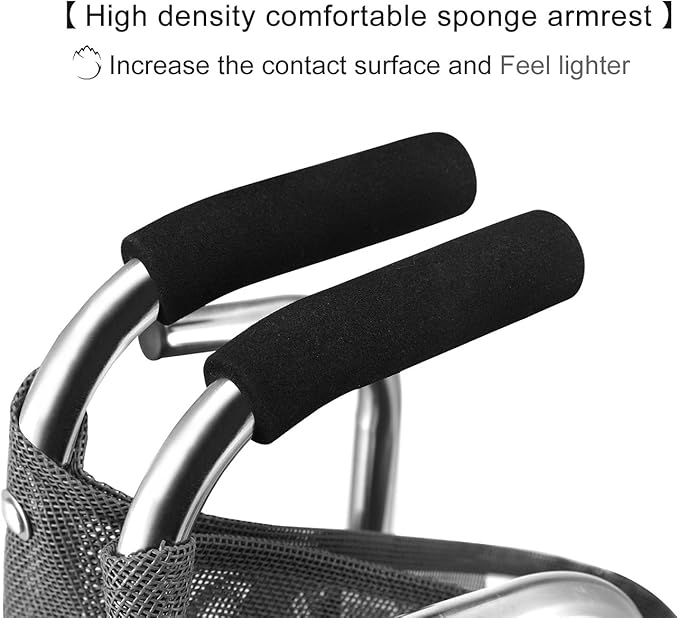 Canes and Walking Sticks Seat Collapsible 300lbs - Sport Folding Chair Seat Cane 4 Stool Walker for Camping (Heavy Duty Aluminum Alloy 1kg -2.2lb Weight XL Size Blue)