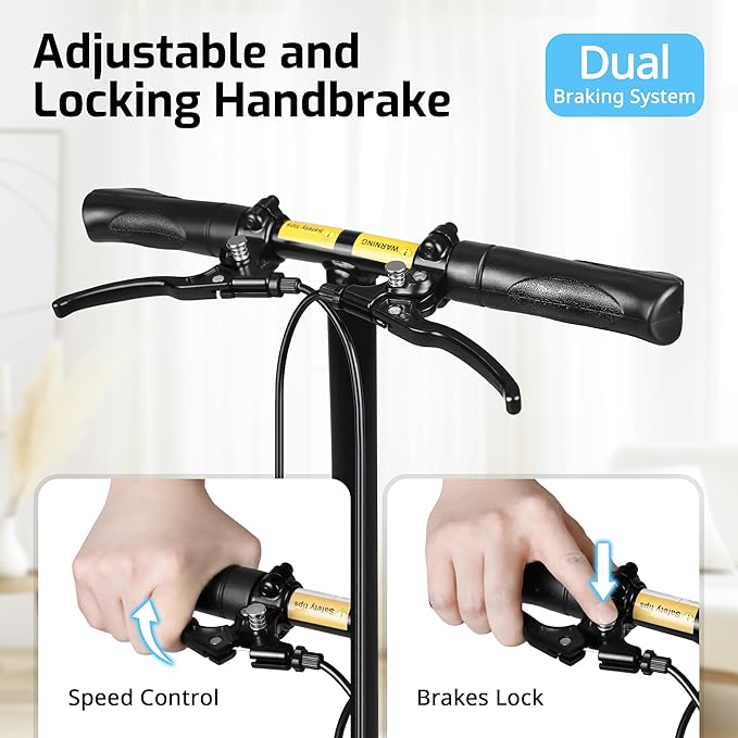 All Terrain Knee Scooter with Disc Brake System, Steerable Knee Walker for Adults for Foot Surgery, Broken Ankle - Rover Scooter for Broken Foot Injured Leg Crutch (Blue)