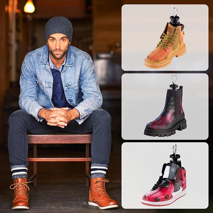 Shoe Stretcher Men, Women Leather Boot Stretcher for Wide Feets, Shoe Tree Adjustable Boot Widener Stretcher