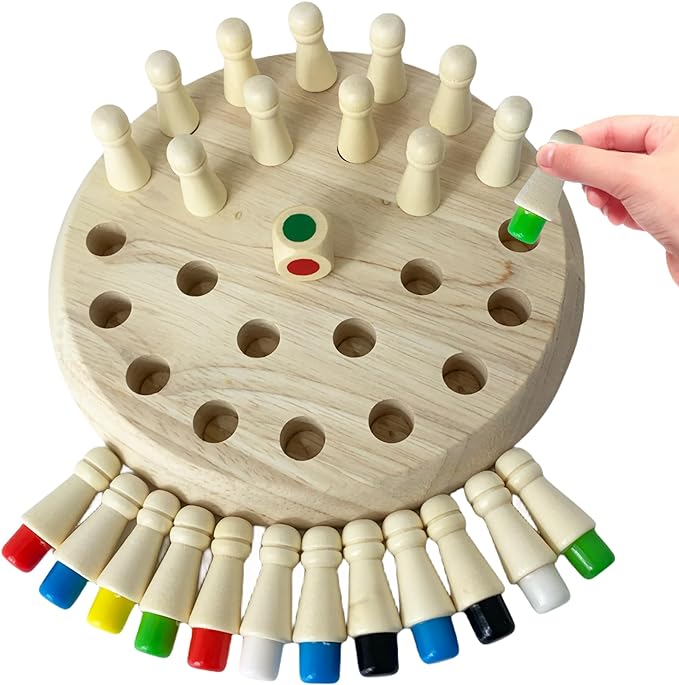 Alzheimers Activities for Seniors - Memory Training Products for Dementia Elderly Wooden Gifts for Adults Patients with Dementia