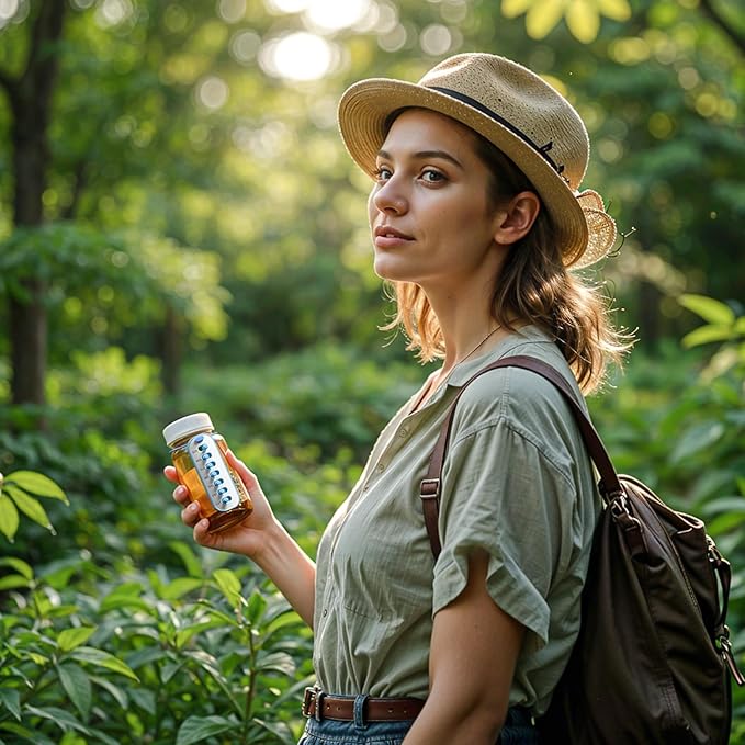 Betife 4-Pack Pill Reminder Tracker - Elastic Lanyard & 3M Stickers, Reusable Medication Reminder for Most Pill Bottles, Daily Habit Tracker for Seniors & Busy Adults