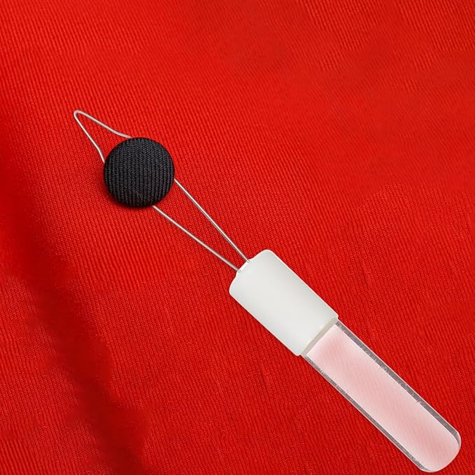 2pcs Button Helper Tool for Seniors Easy Dressing Aid for Pants Coats and User-Friendly Acrylic Design for Elderly and Disabled Accessory