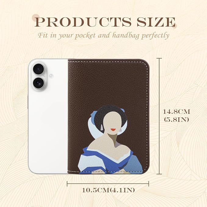 Lychii Passport Holder, RFID Blocking Travel Wallet, Slim Passport Cover | PU Leather Protector Case for Quick TSA Access, Secure Boarding Passes & ID Cards for Men Women, Travel Accessories