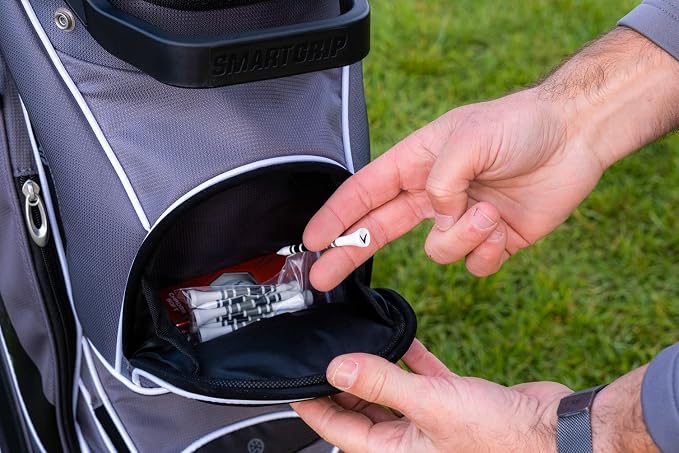 Callaway Heritage Golf Accessories Kit - Features a Premium Club Brush, valuables Pouch, tees and a Gold and Silver Metal Golf Ball Marker