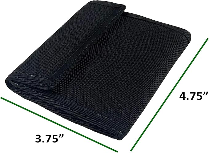 Sprocket Nylon Billfold Wallet with Zippered Coin Pocket (Black Ballistic)
