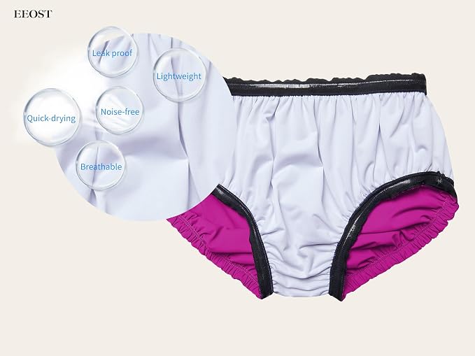 Adult Reusable Swim Diapers Special Needs Swimwear for Incontinence | Adult reusable swim diaper with waterproof leakproof cover for incontinence and pool use