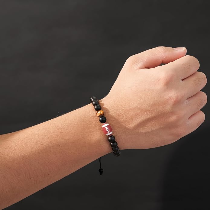 Baseball/Soccer/Basketball/Hockey/Golf/Football Bracelet Gifts for Boys Men
