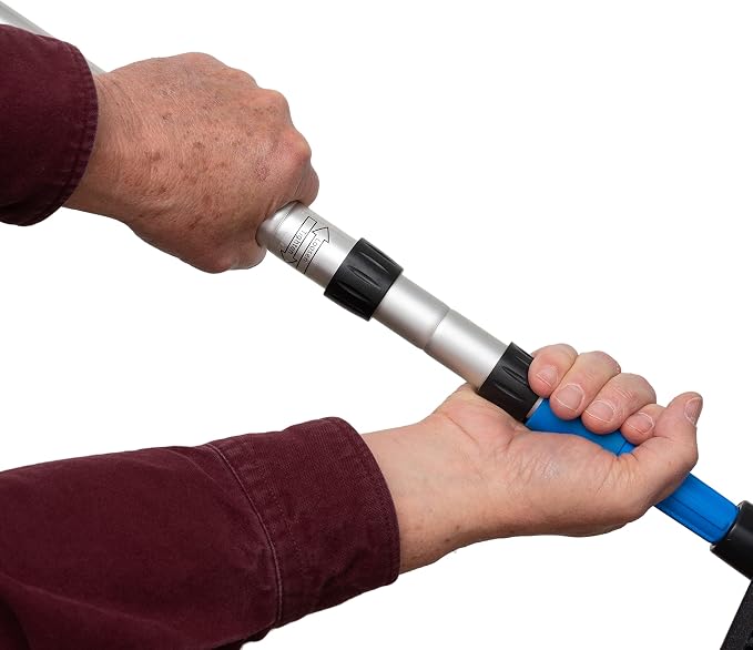 6 ft Truck Cargo Retriever | Heavy Duty Grabber Reach Tool - 110 Pound Pull | Rust Resistant Aluminum and Stainless Steel (Pole & Hook Only)
