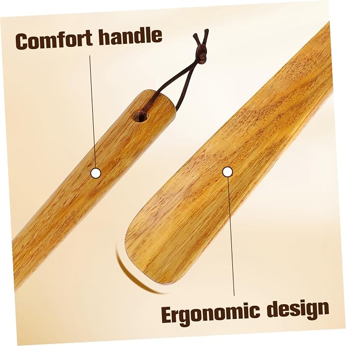 2Pcs Shoe Horns for Women and Seniors Long and Short Handle Lazy Shoe Helpers for Easy Footwear Access Shoe Horns for Men Women Elderly