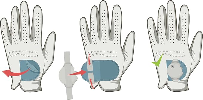 Original Stroke Counter with Universal Golf Glove Fastener