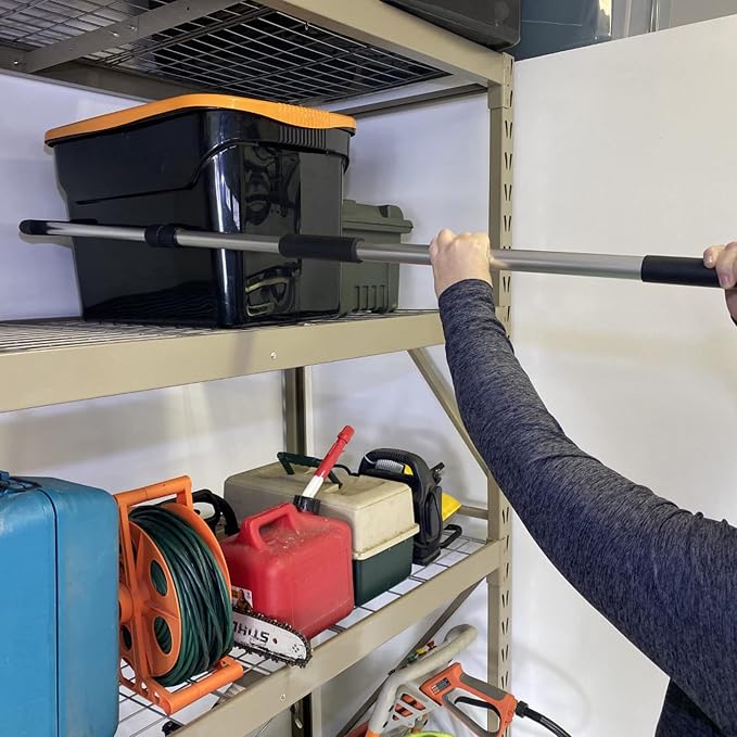 Telescoping Cargo Tool, Heavy-Duty Grabber Reacher | Extendable Cargo Retriever for Truck Beds, RVs, Boats and More