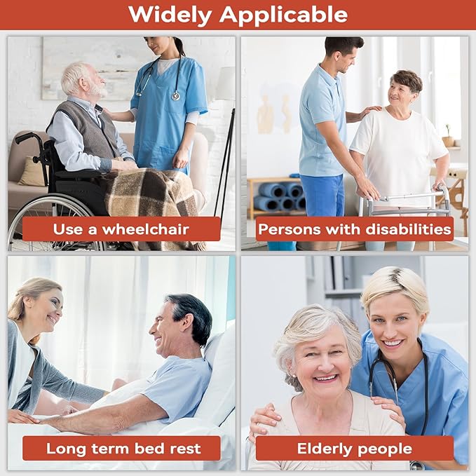 Transfer Belt Transfer Sling for Nursing Patients, Standing & Supports & Transfer Aids for Elderly, Gait Belt for Patient Care, Transfer Belt for Bedridden Patient