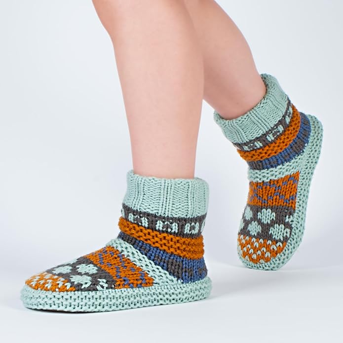 Warm Slipper Socks for Women, Winter Fuzzy House Shoes Indoor, Cozy Christmas Gifts Unique