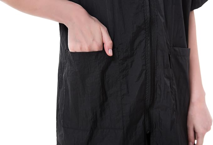 DHXYZZB 2 Pack Pet Grooming Smock Waterproof Barber Jackets for Women Men Anti-Static Work Clothes Salon Smock for Stylists
