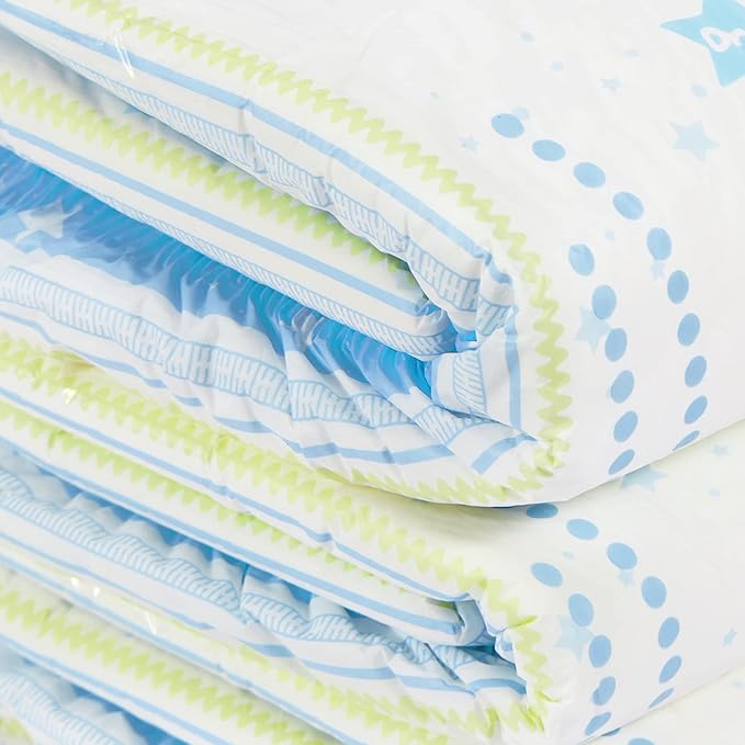 Littleforbig Printed Adult Brief Diapers 10 Pieces - Astro Babies(X-Large 48"-56")