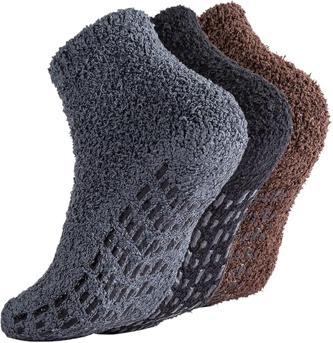 Breslatte Non Slip Hospital Socks with Grips for Women Grip Slipper Socks for Women Gifts