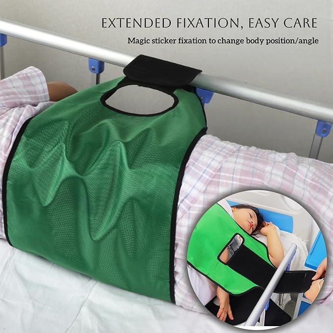 Patient Transfer Sling,Lift Assist Gait Belt, Patient Lift Sling Mobility Aid,Transfer Belt for Disabled, Elderly,Patients（Green）