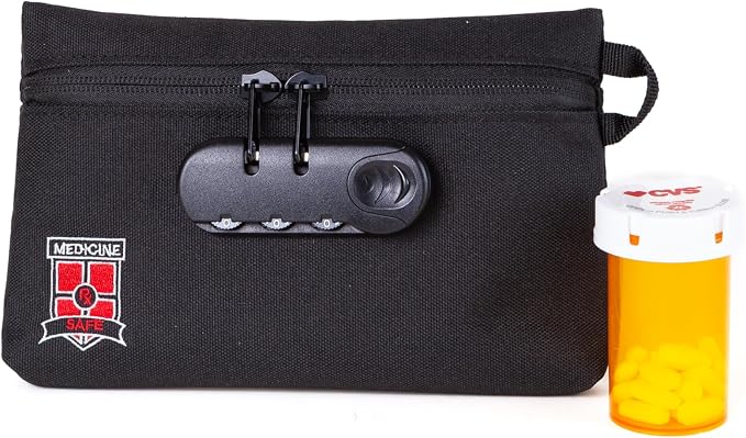 MEDICINE RX SAFE Medication Travel Bag