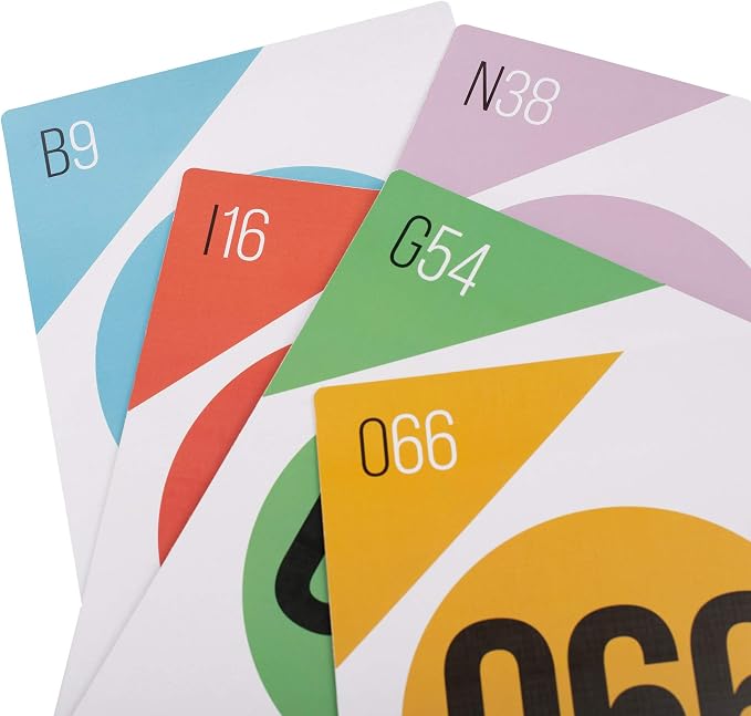 Royal Bingo Giant Calling Cards - Pack of 75 - High Visibility, 8.25" x 11.75" per Card-Replacement for Raffle and Balls