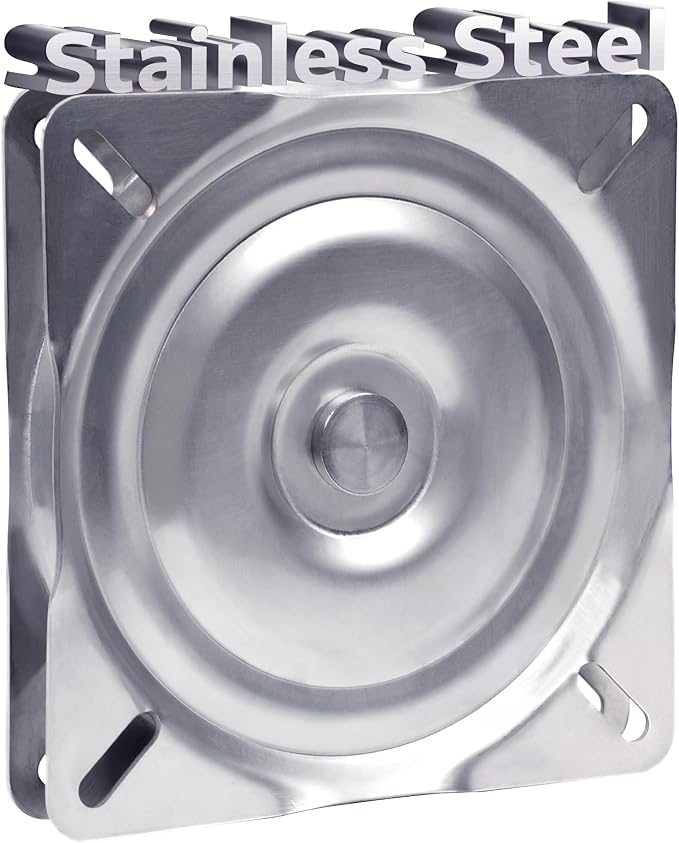 marinexplore Boat Seat Swivel,Stainless Steel Seat Swivel Mount Base for Bass Jon Boat,Bar Stool,Chair